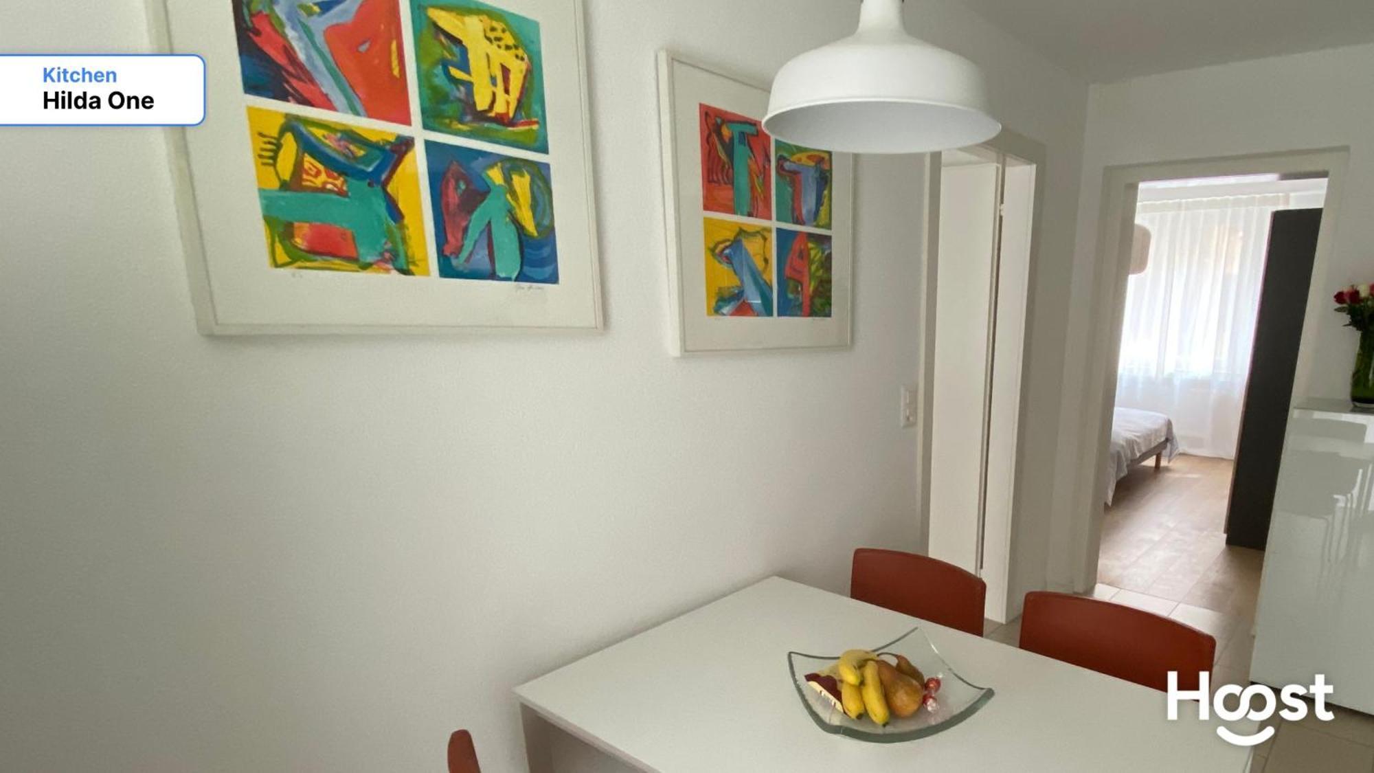 H1 With 4,5 Room, Bathroom, Kitchen, Central, Quiet & Modern With Office Zürih Dış mekan fotoğraf